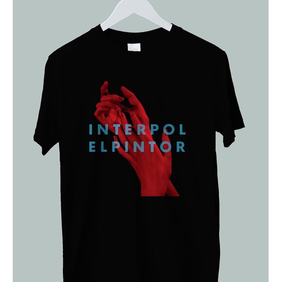 Interpol El Pintor T-Shirt 2023 Tour Rock Band Concert Tee 92 - Picture 1 of 5